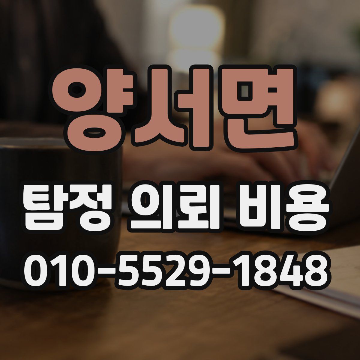양서면 탐정 의뢰 비용