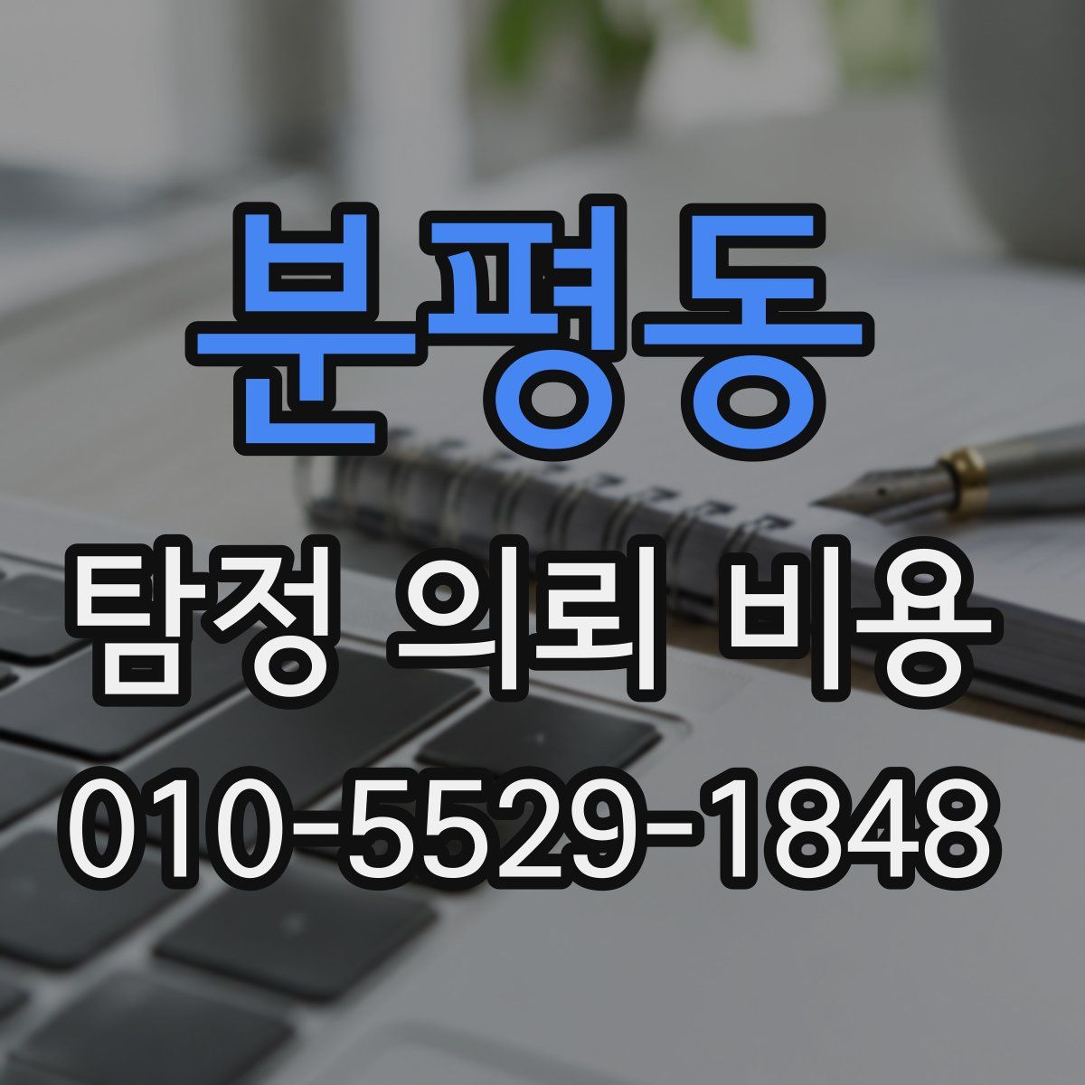 분평동 탐정 의뢰 비용