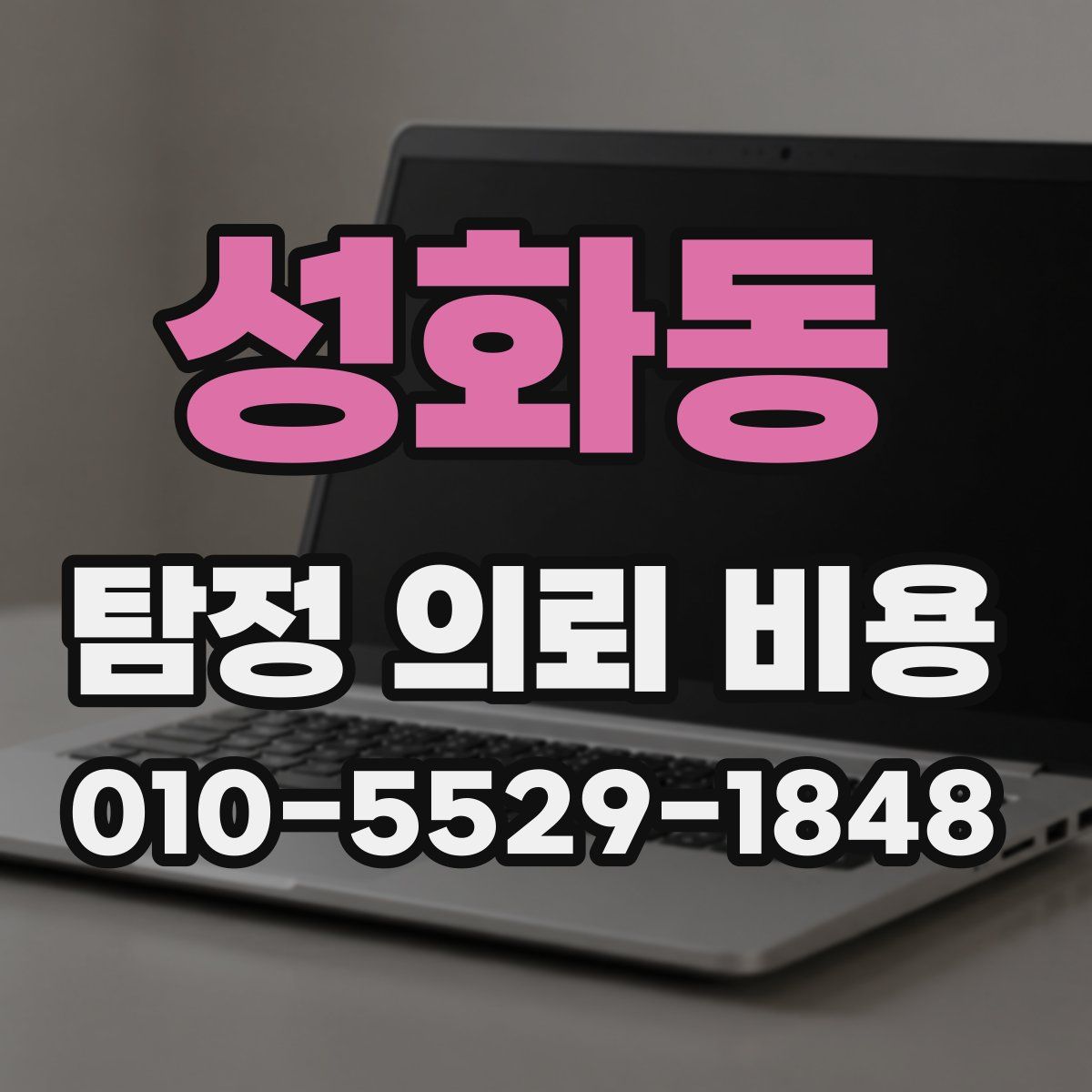 성화동 탐정 의뢰 비용
