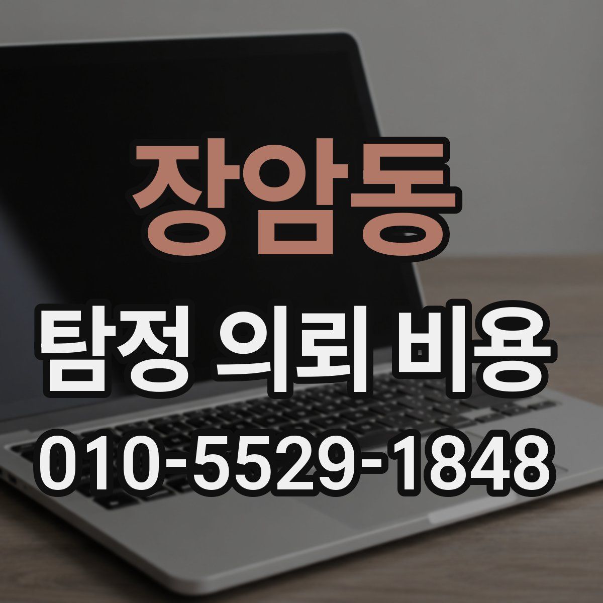 장암동 탐정 의뢰 비용