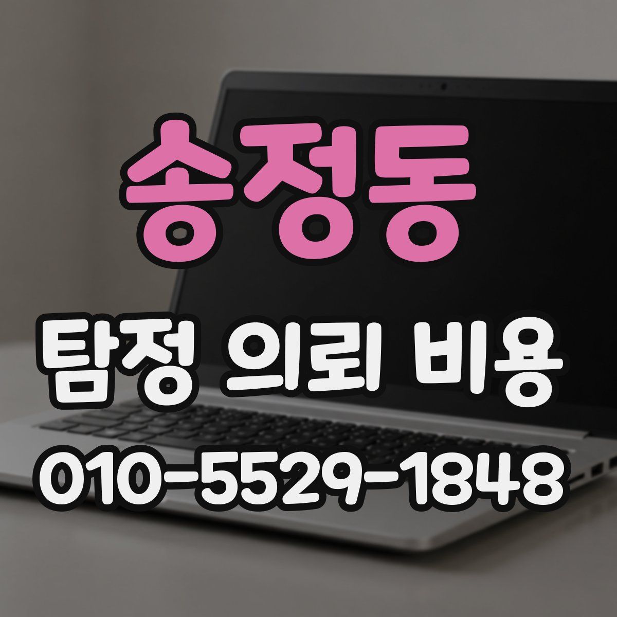 송정동 탐정 의뢰 비용