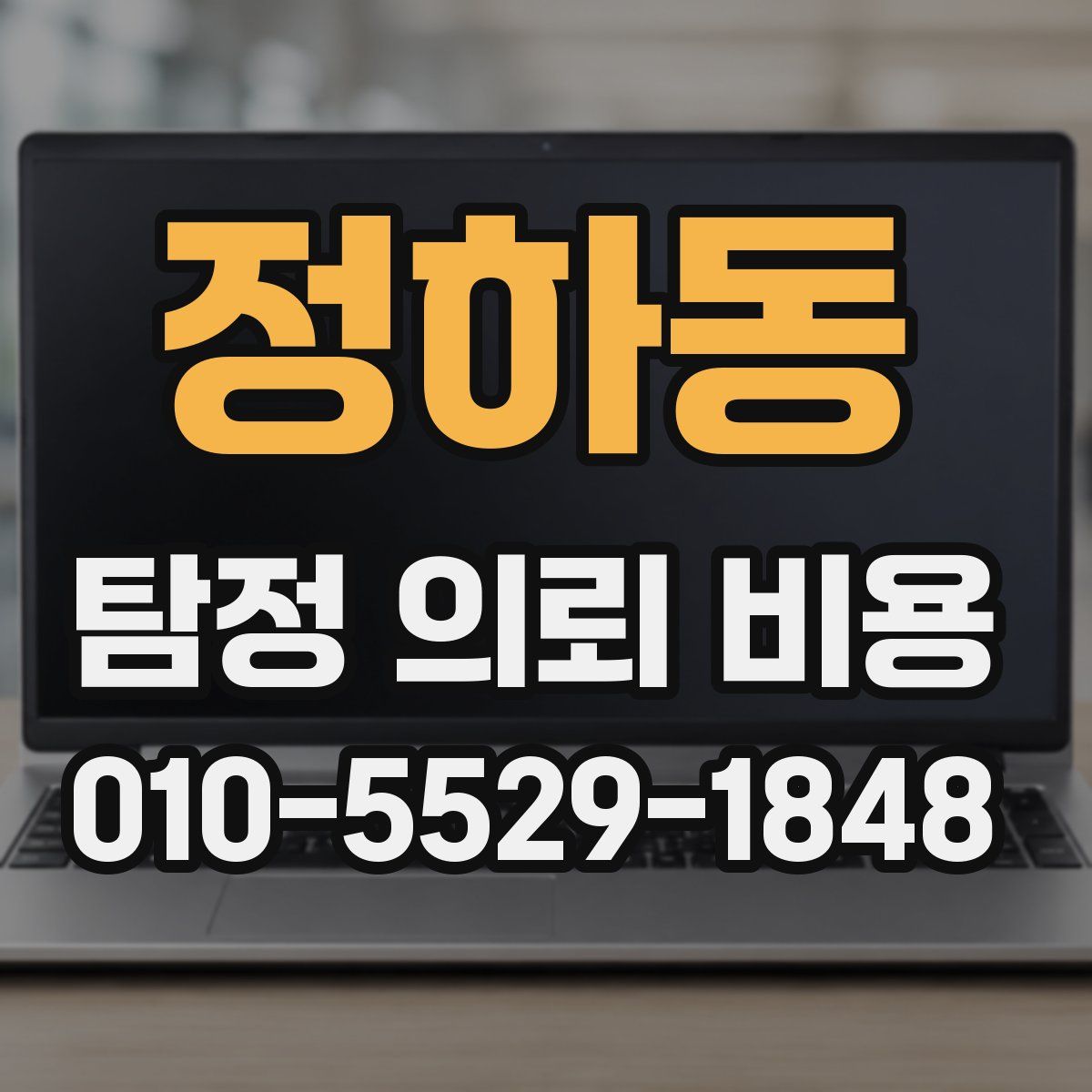 정하동 탐정 의뢰 비용