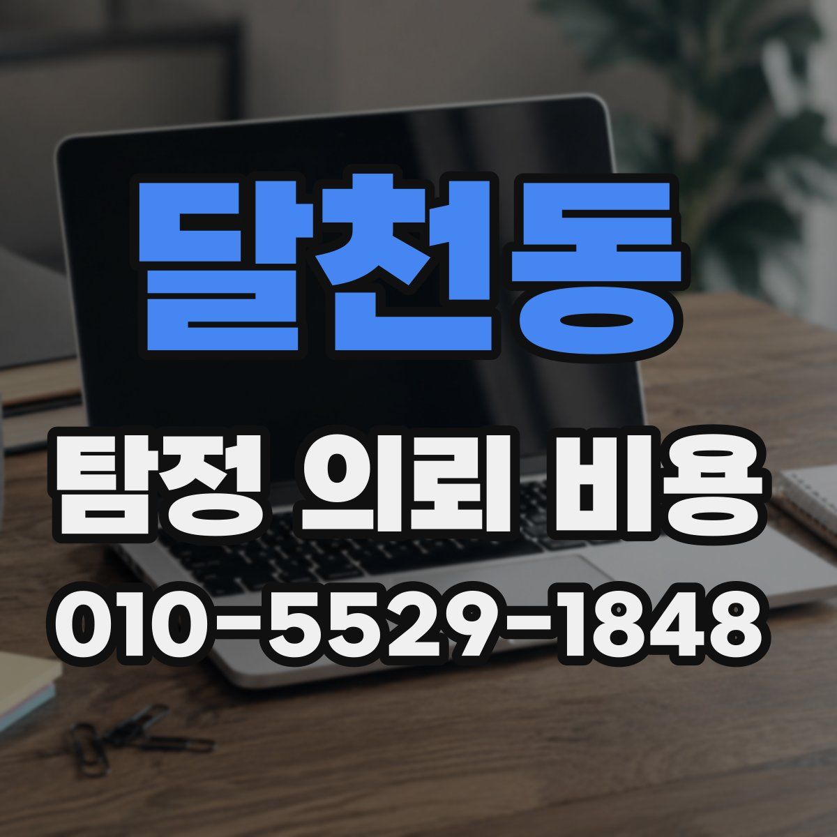 달천동 탐정 의뢰 비용