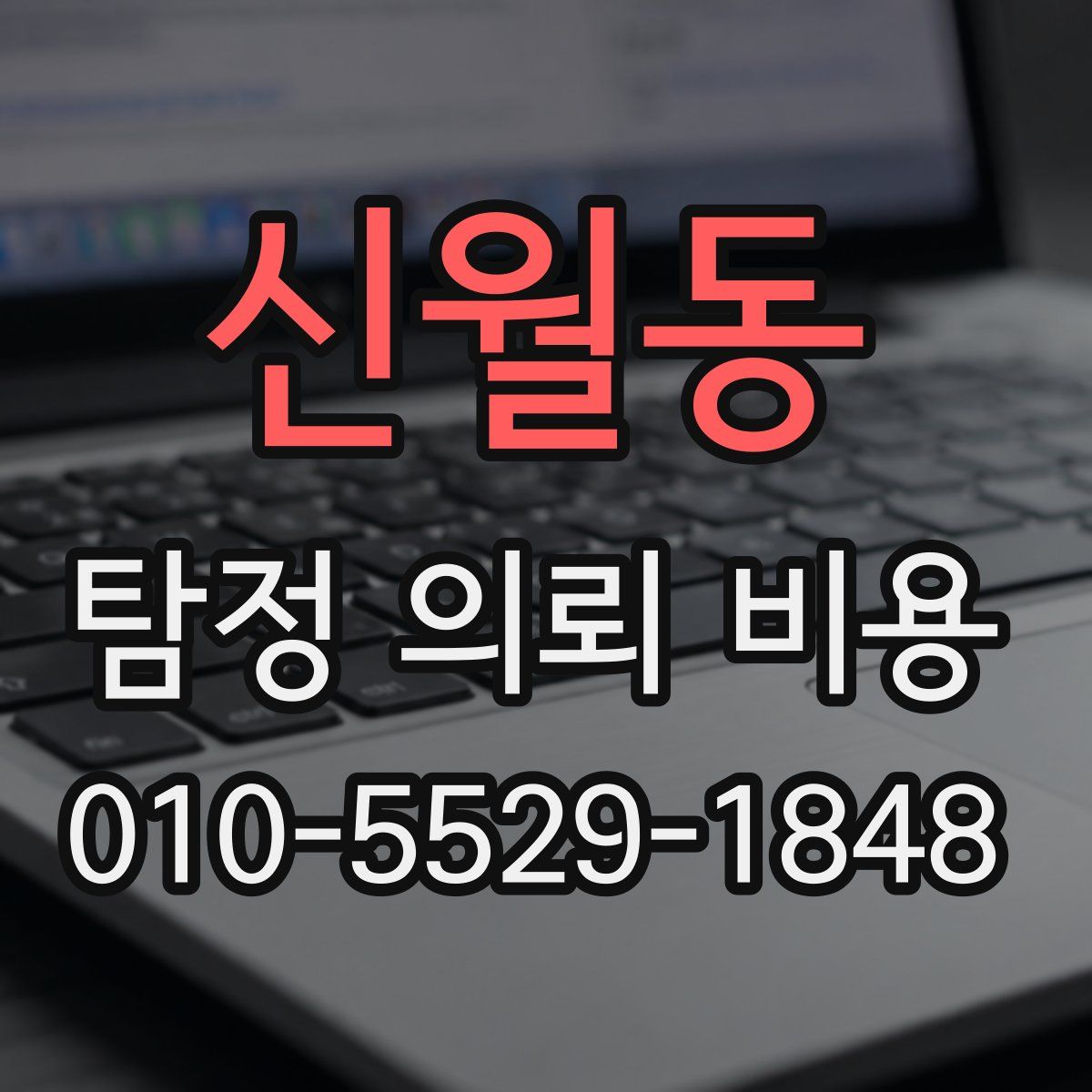신월동 탐정 의뢰 비용