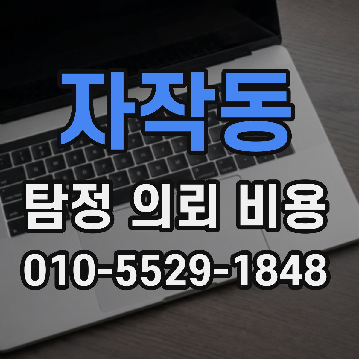 자작동 탐정 의뢰 비용