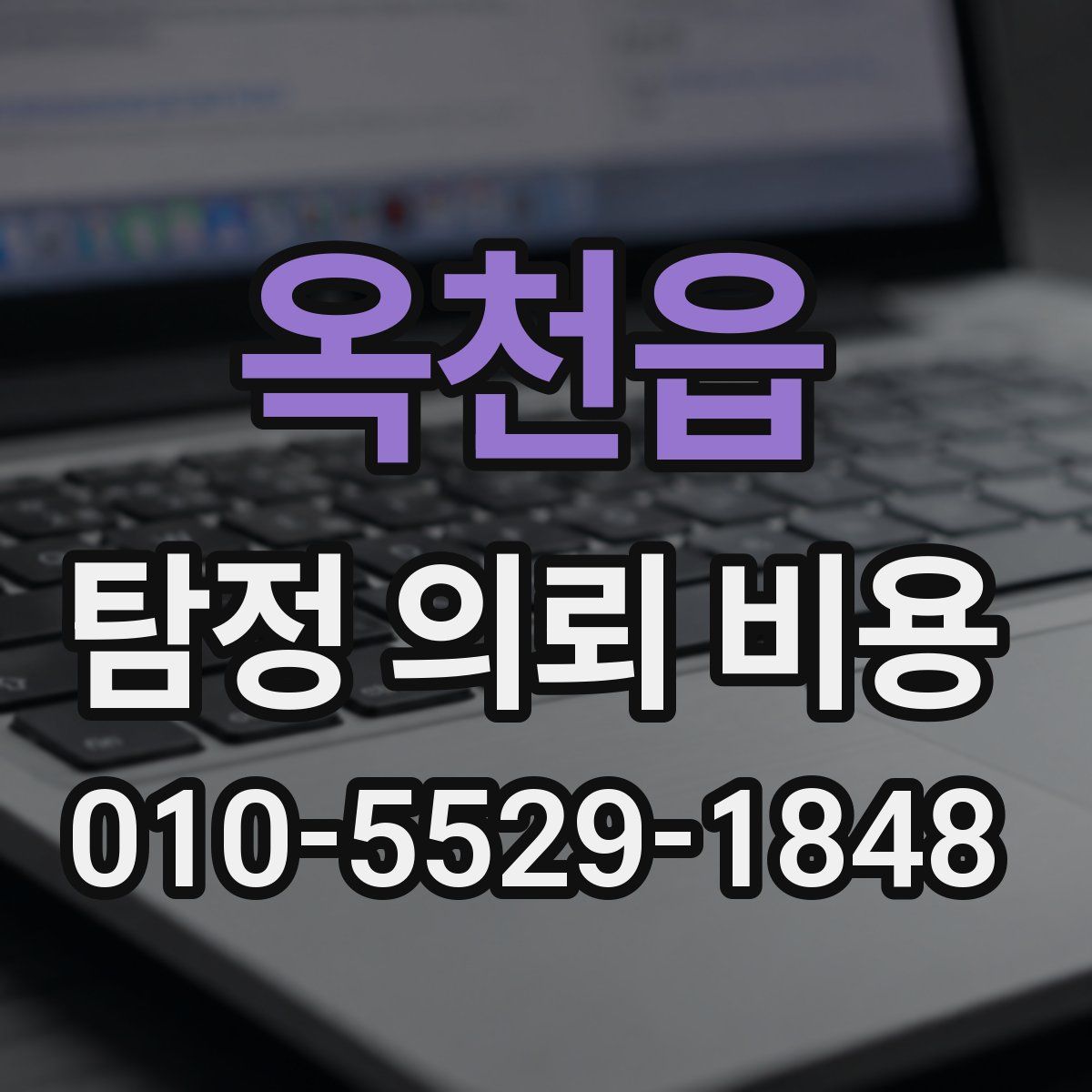 옥천읍 탐정 의뢰 비용