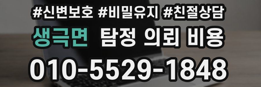 생극면 탐정 의뢰 비용
