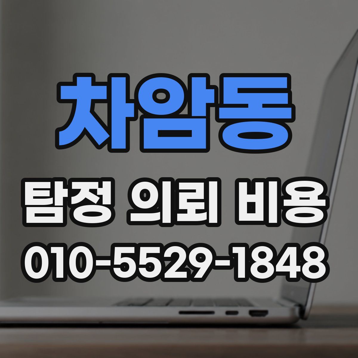 차암동 탐정 의뢰 비용