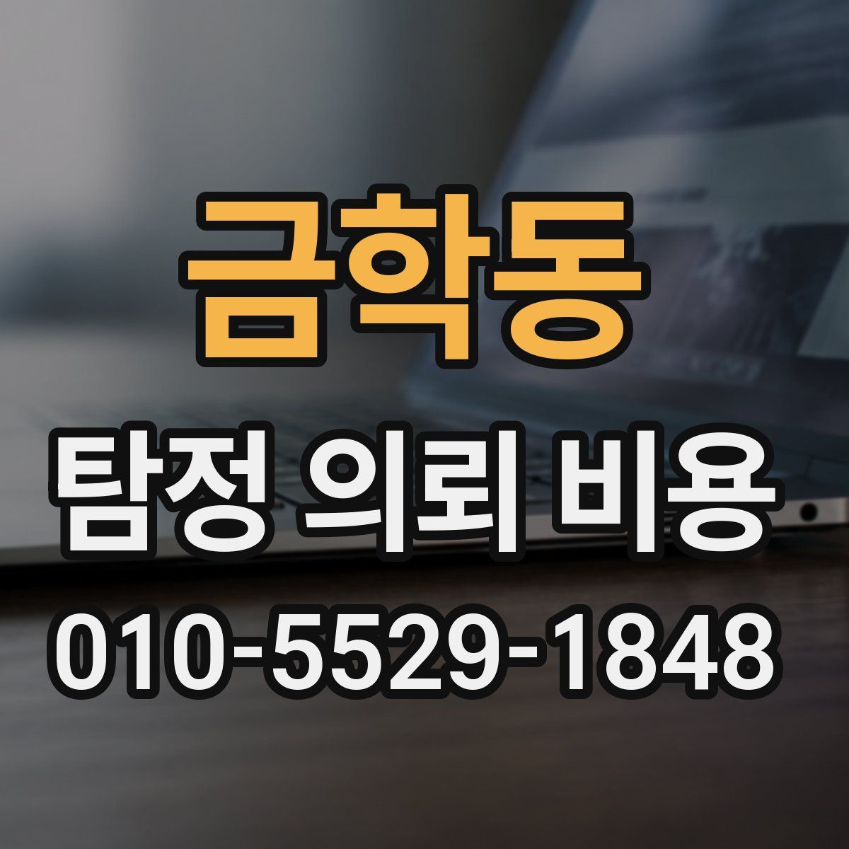 금학동 탐정 의뢰 비용