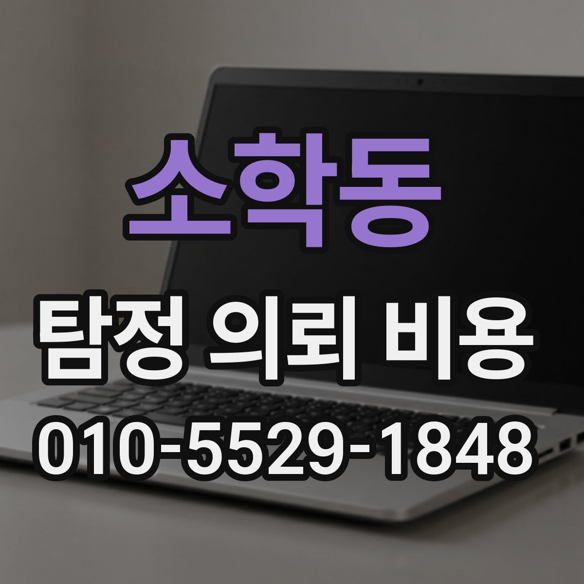 소학동 탐정 의뢰 비용