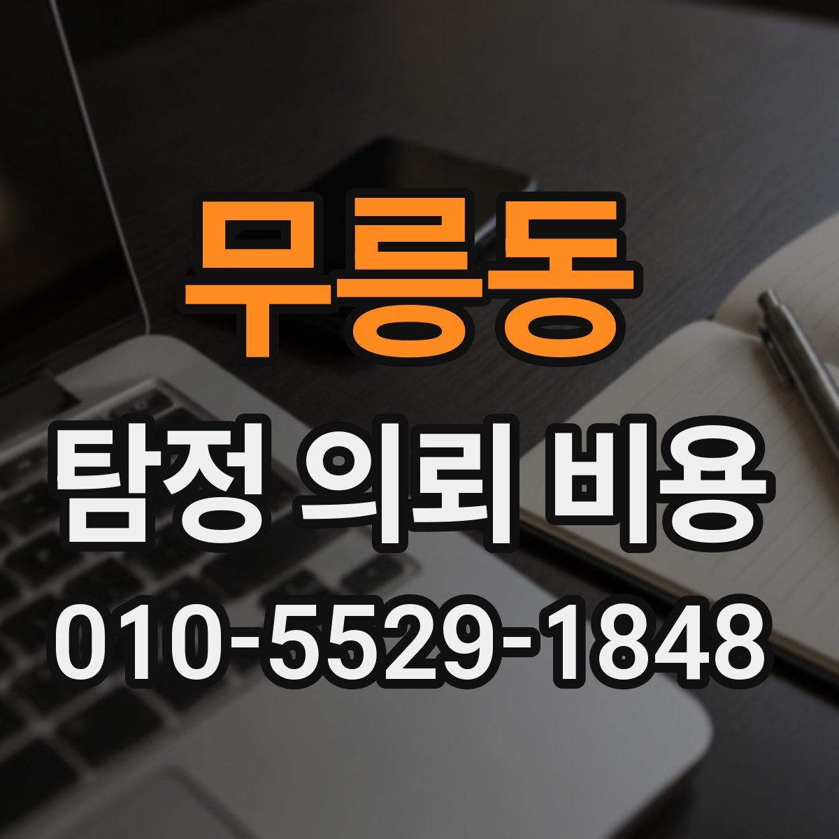 무릉동 탐정 의뢰 비용