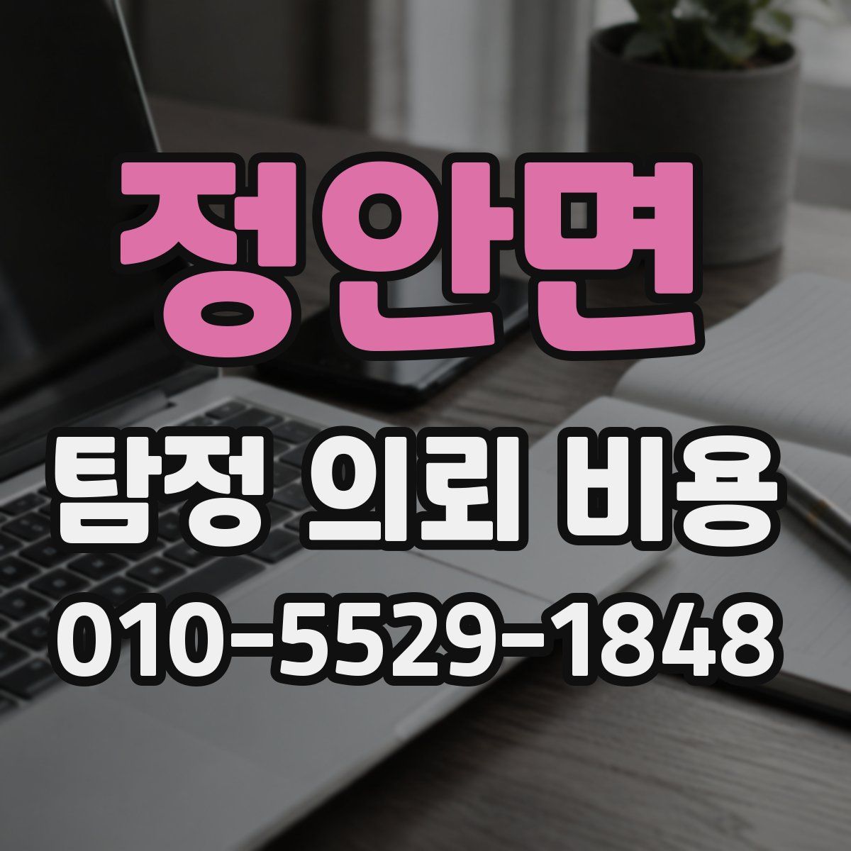 정안면 탐정 의뢰 비용