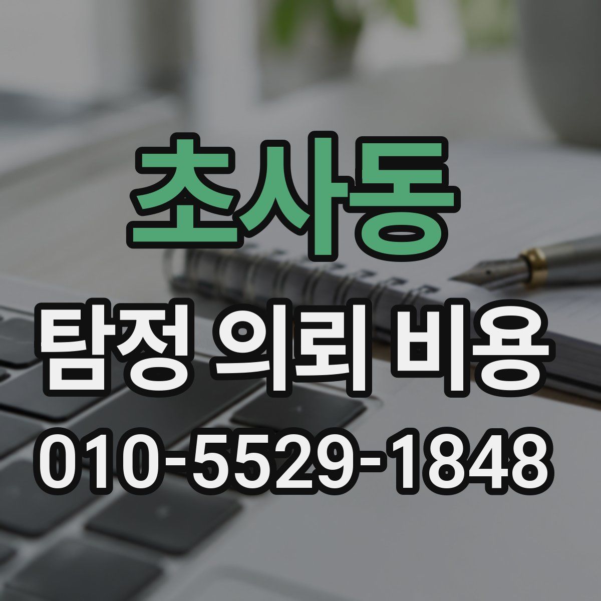 초사동 탐정 의뢰 비용