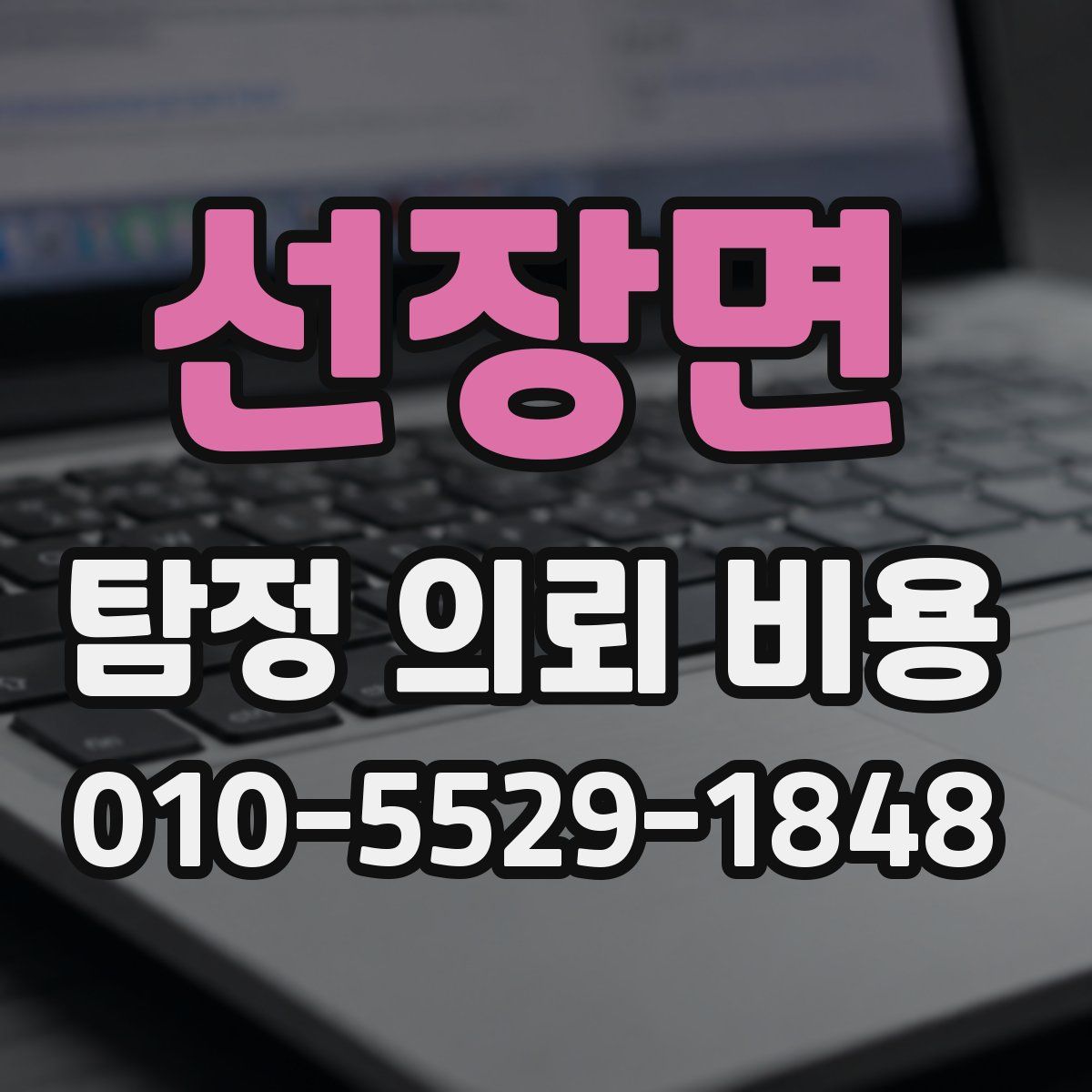 선장면 탐정 의뢰 비용
