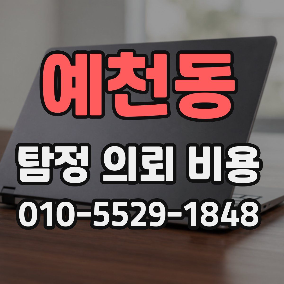 예천동 탐정 의뢰 비용