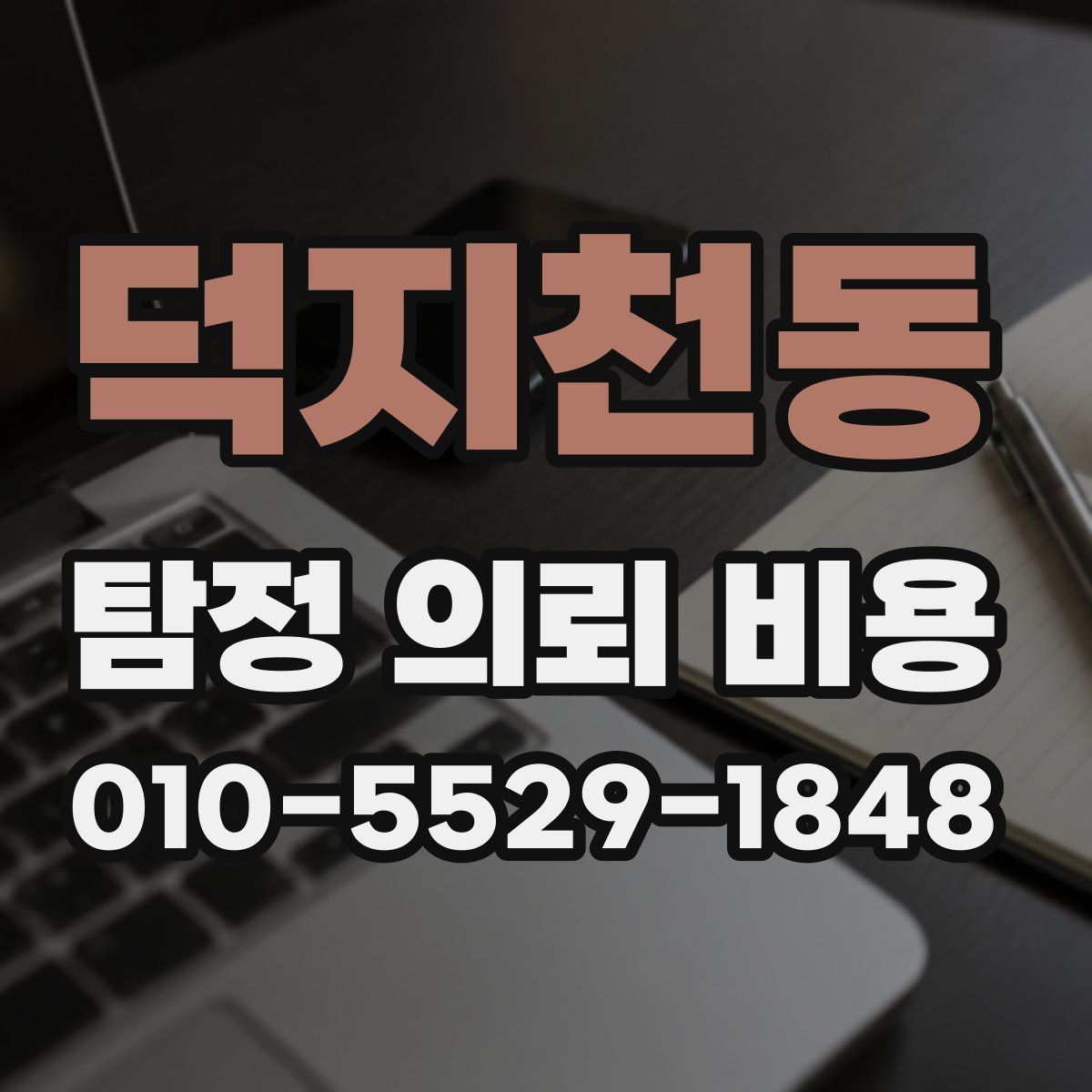 덕지천동 탐정 의뢰 비용