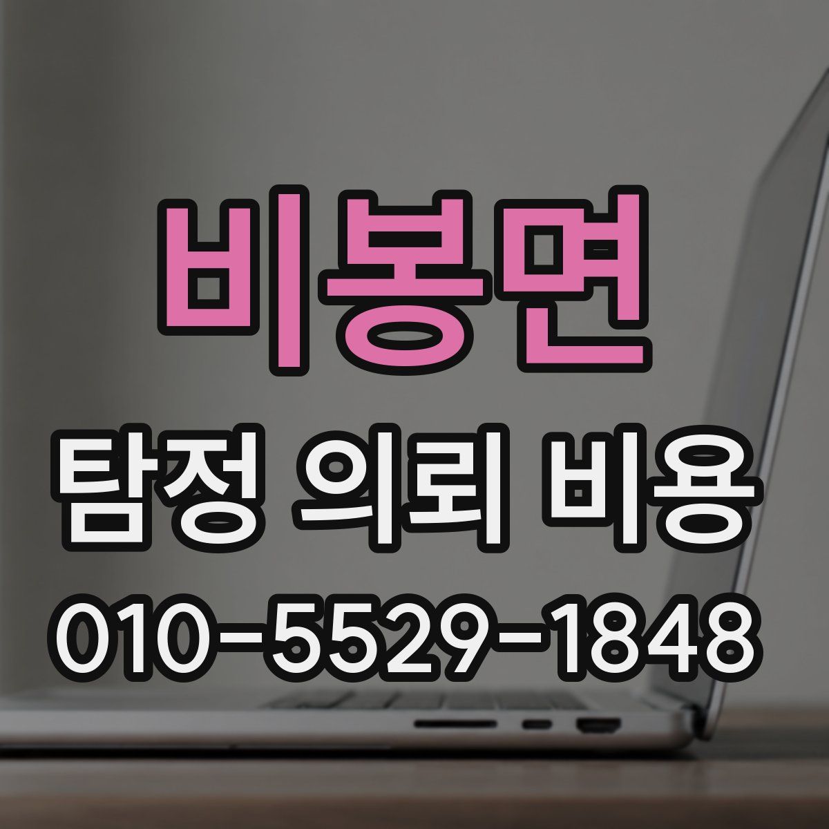 비봉면 탐정 의뢰 비용