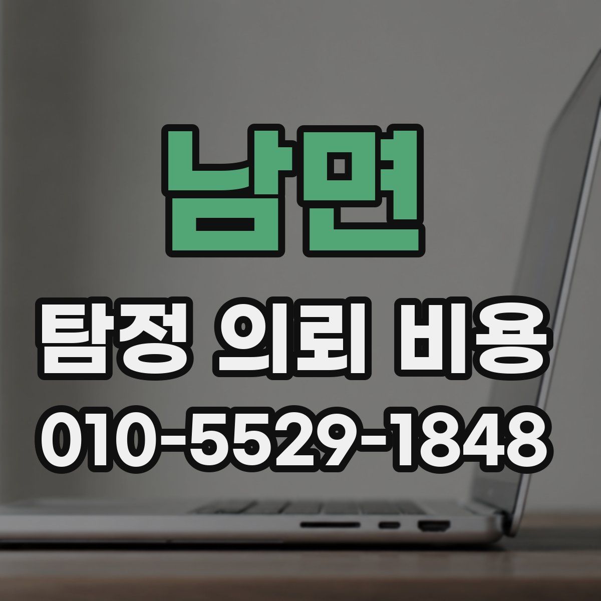 남면 탐정 의뢰 비용