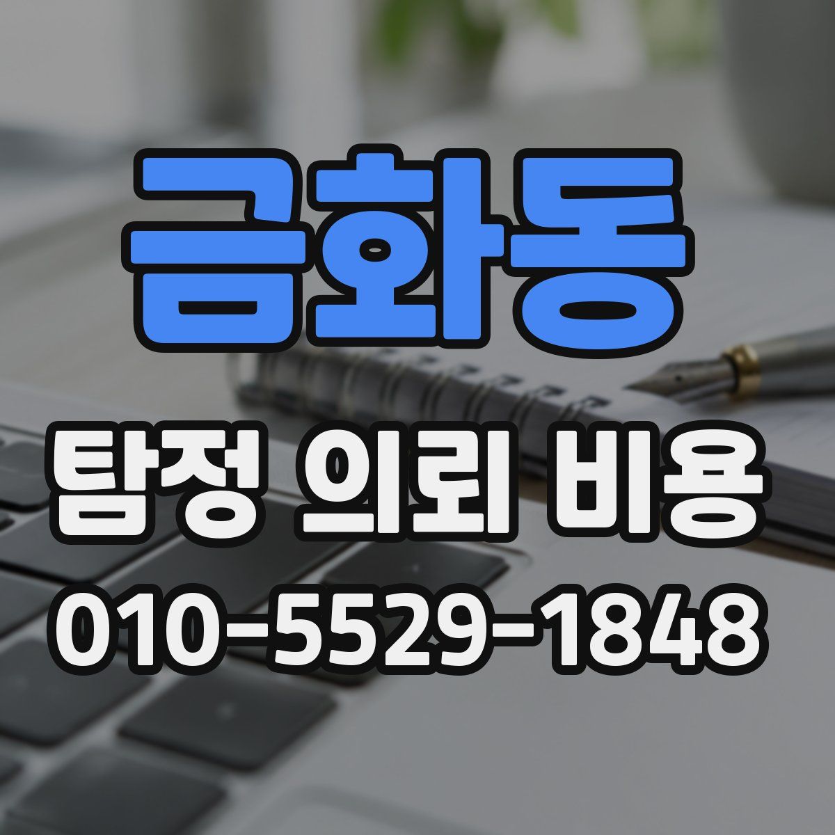 금화동 탐정 의뢰 비용