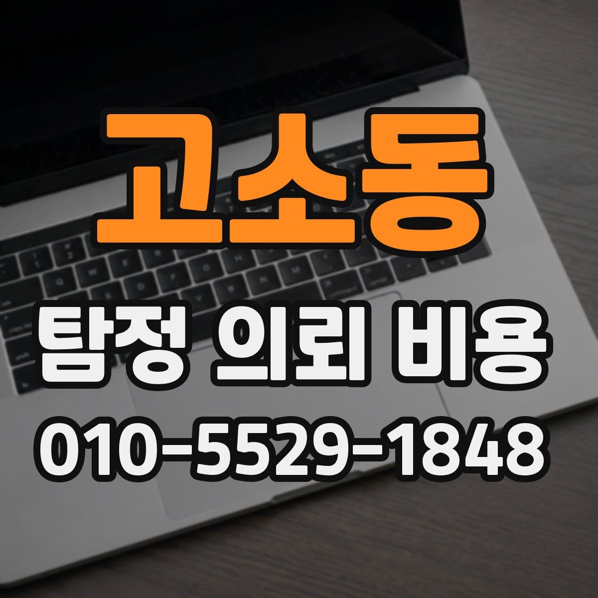 고소동 탐정 의뢰 비용
