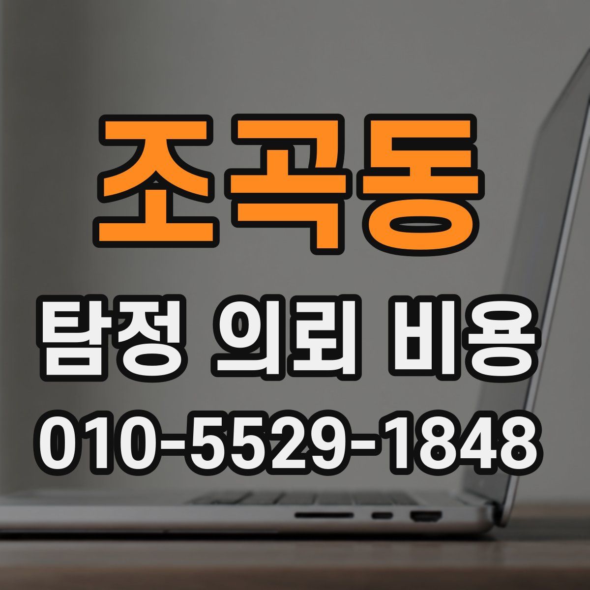 조곡동 탐정 의뢰 비용