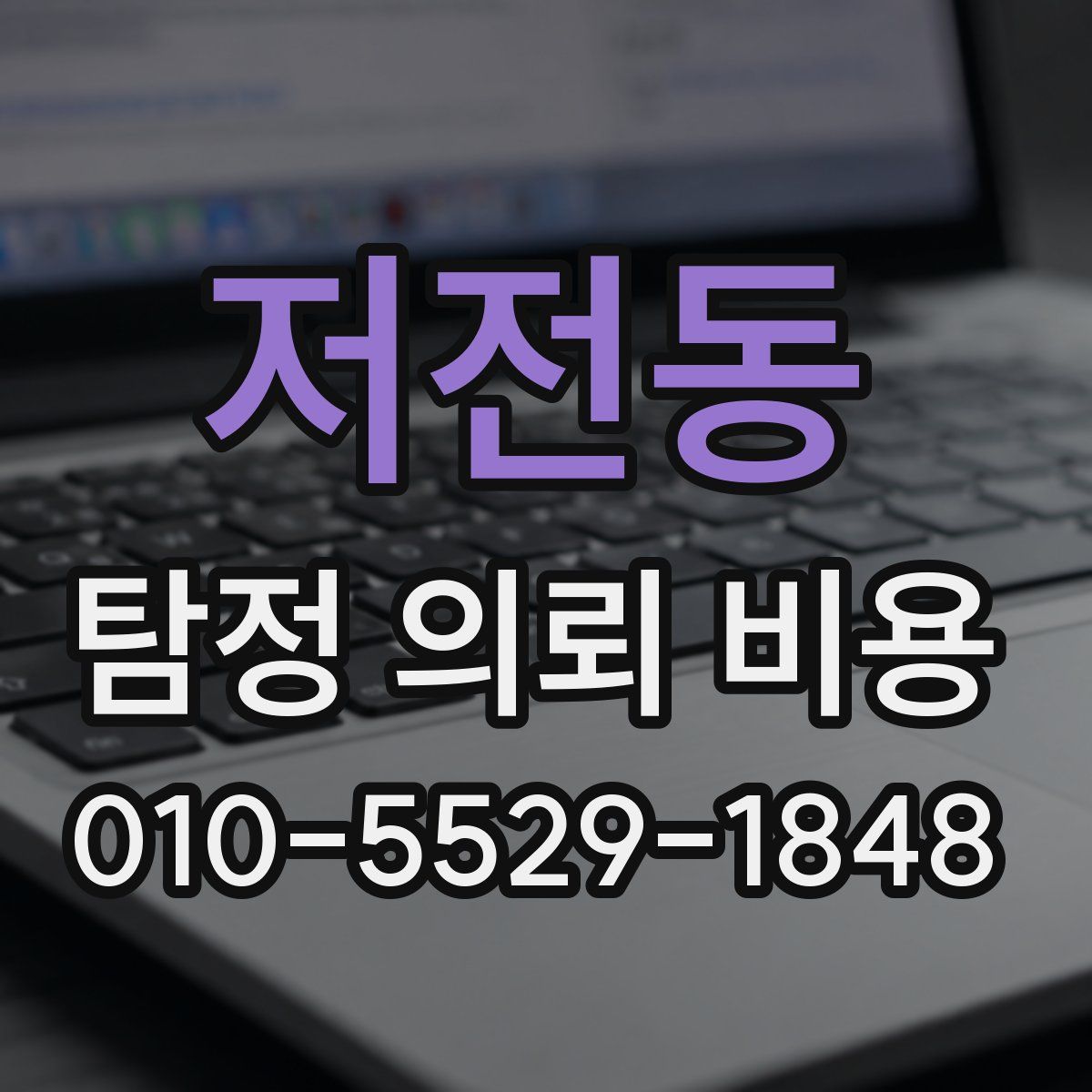 저전동 탐정 의뢰 비용