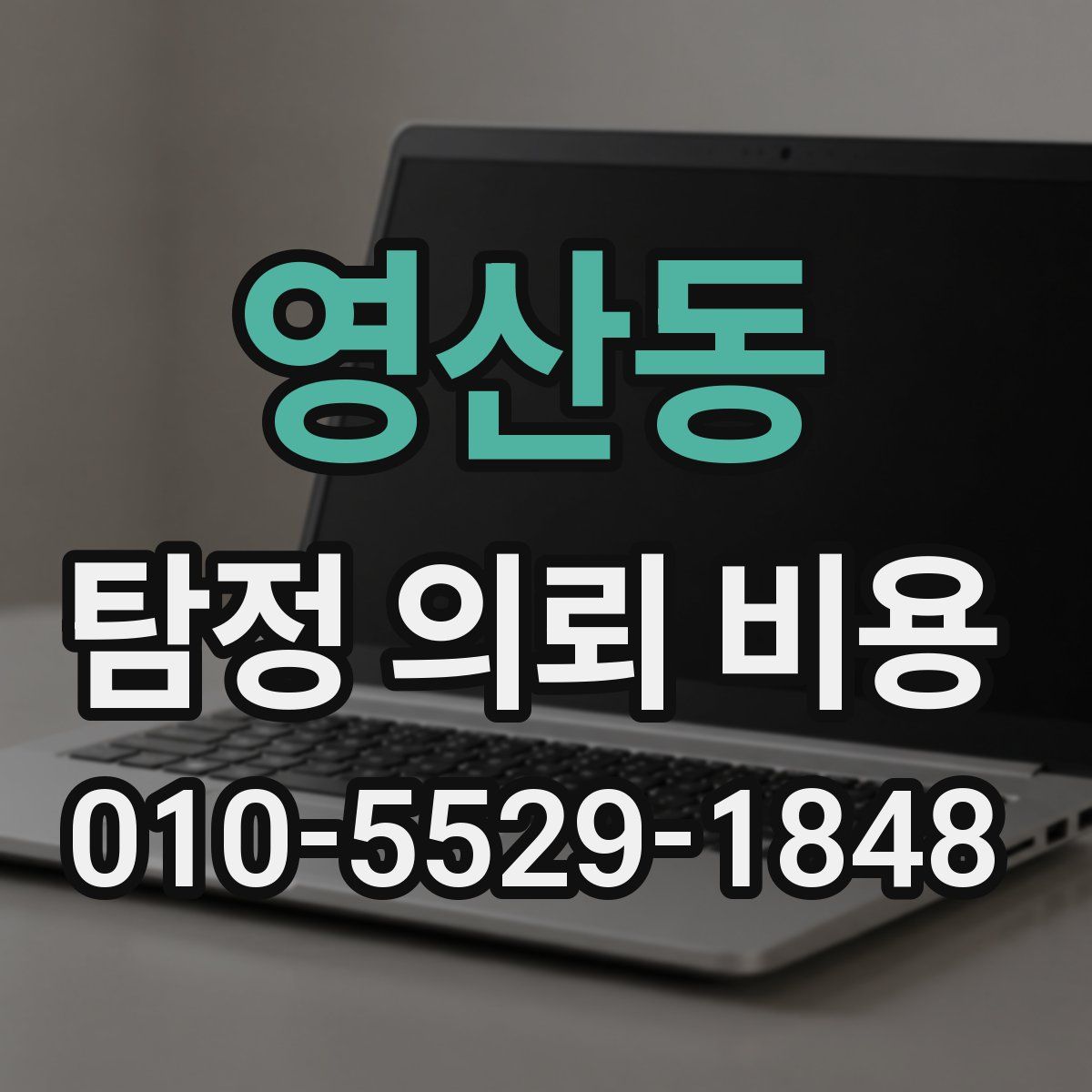 영산동 탐정 의뢰 비용