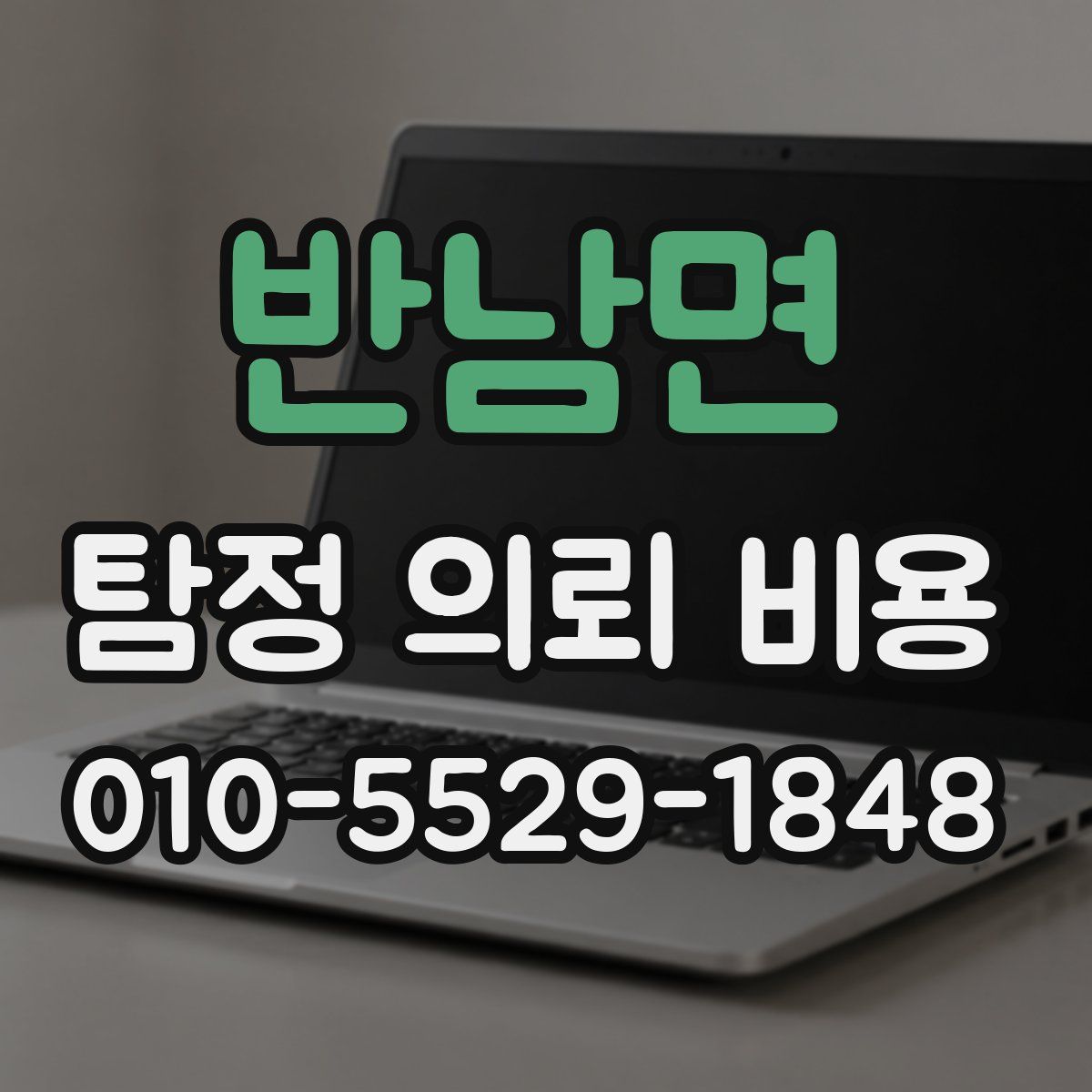 반남면 탐정 의뢰 비용