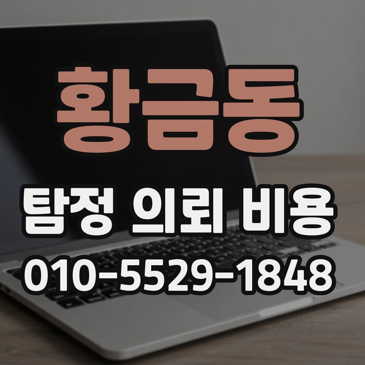 황금동 탐정 의뢰 비용