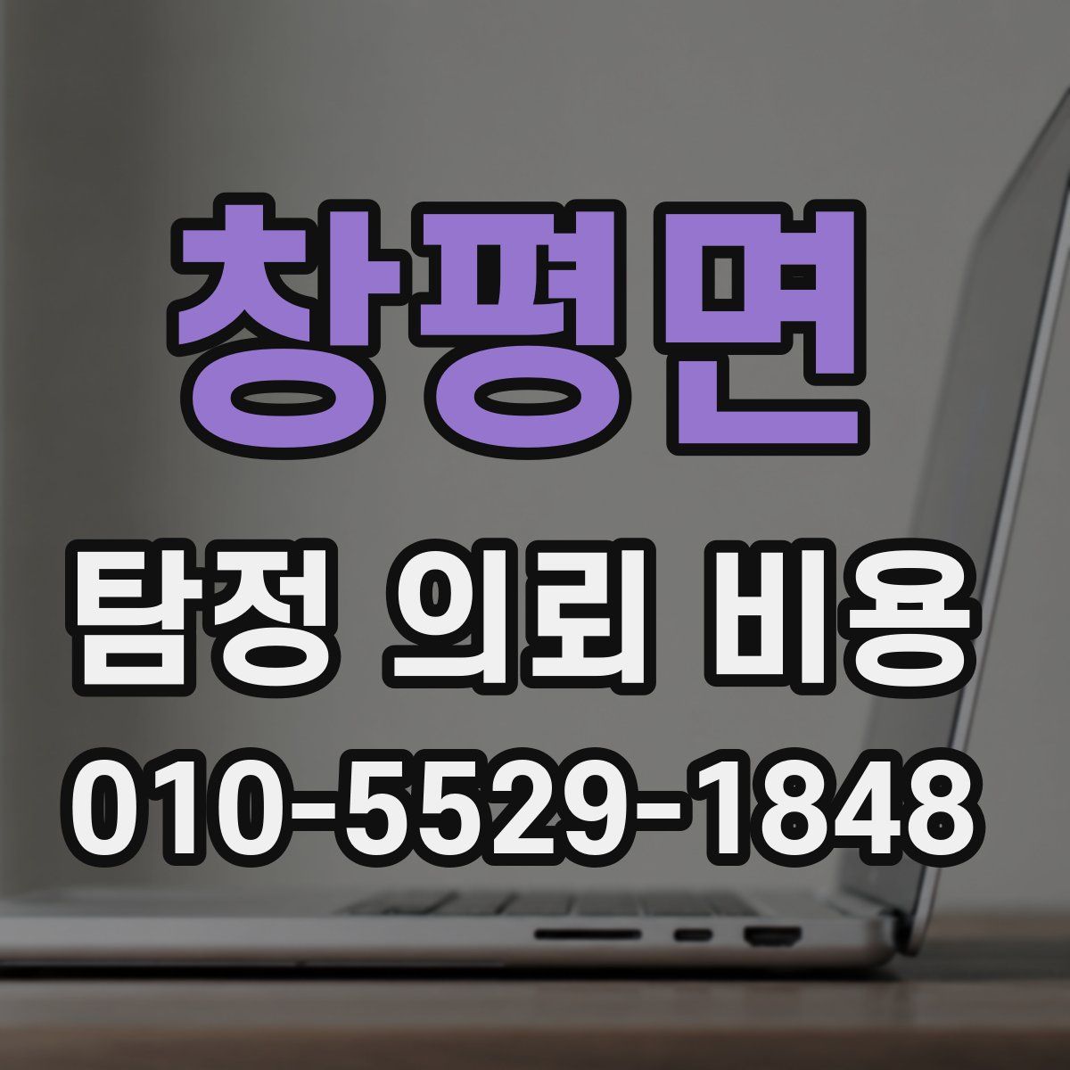 창평면 탐정 의뢰 비용