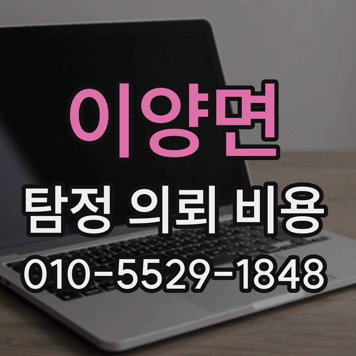이양면 탐정 의뢰 비용