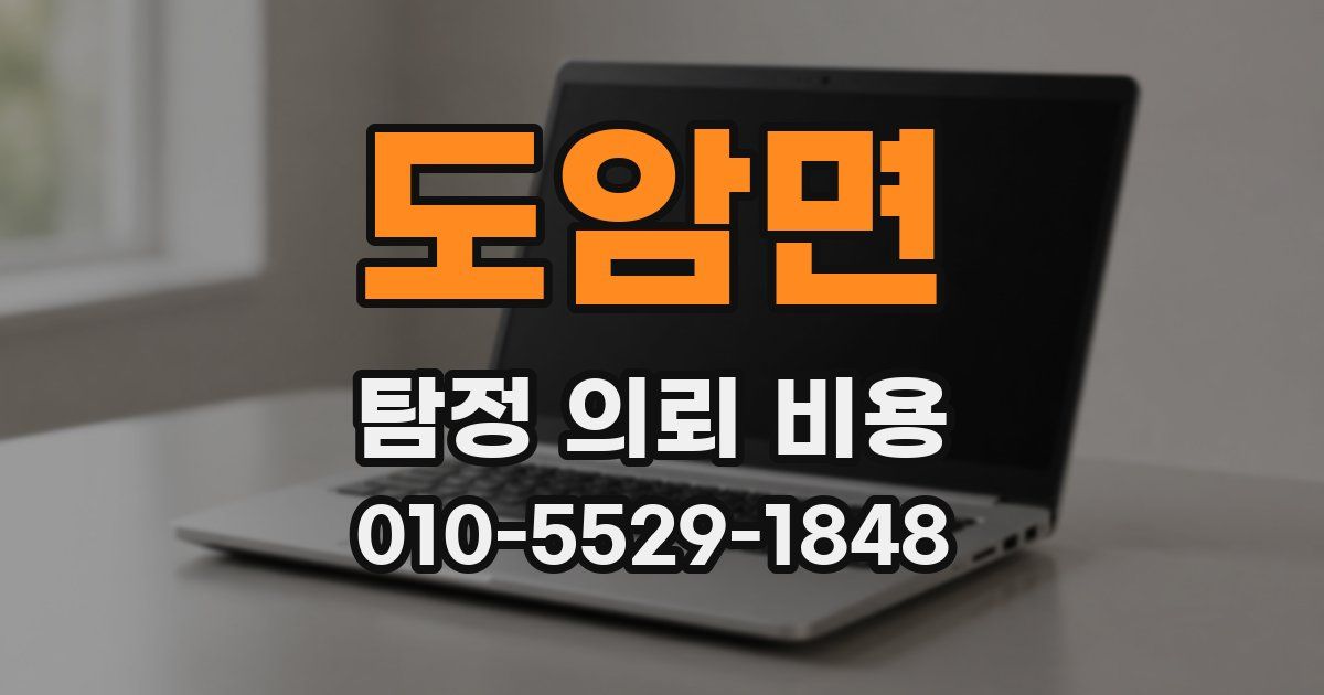 도암면 탐정 의뢰 비용