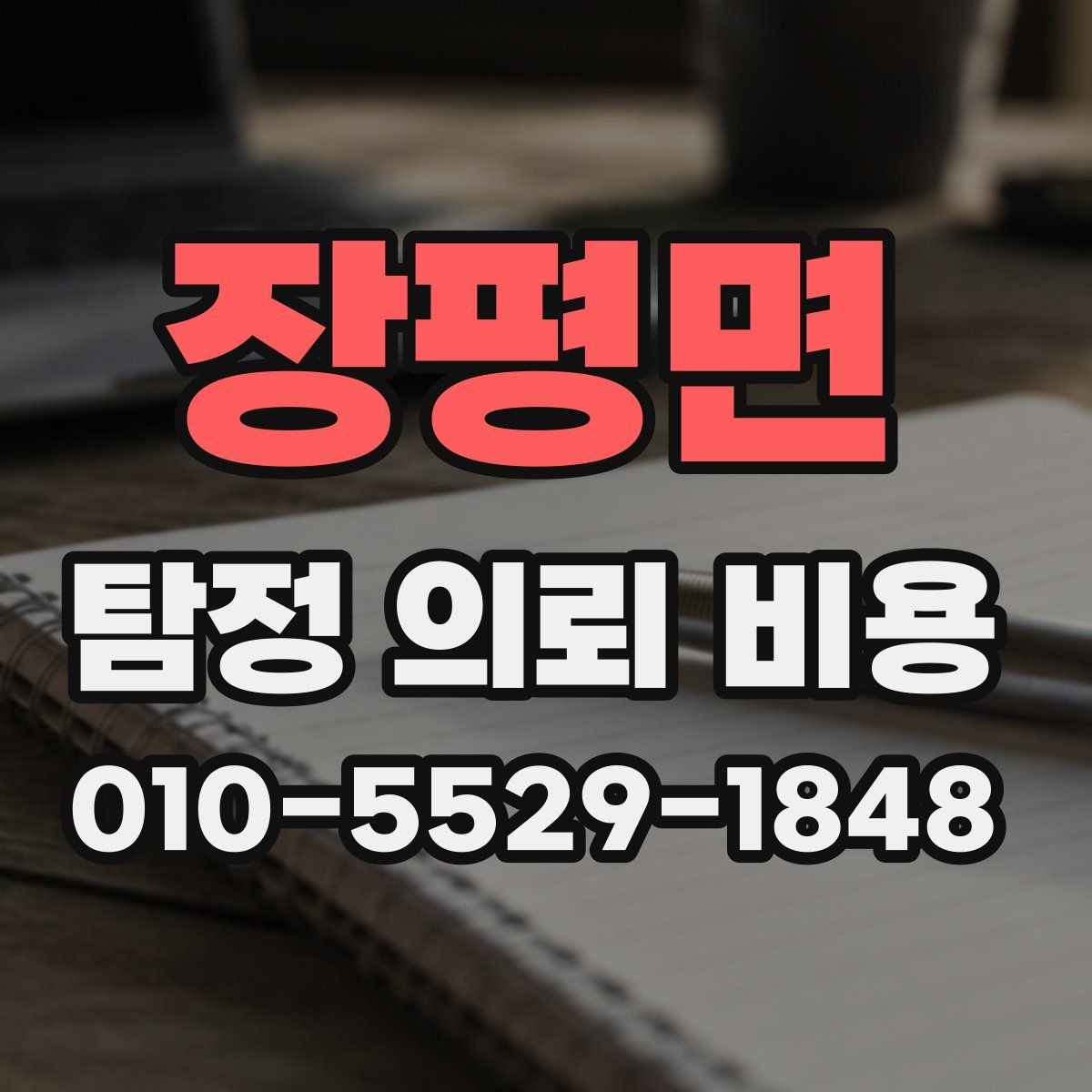 장평면 탐정 의뢰 비용