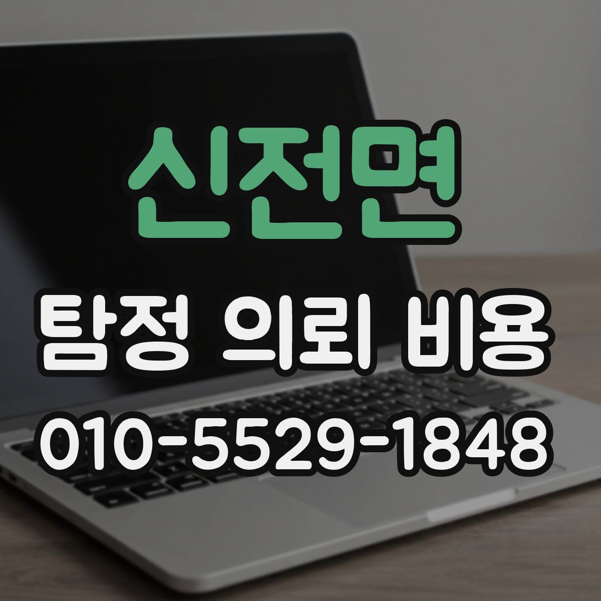 신전면 탐정 의뢰 비용