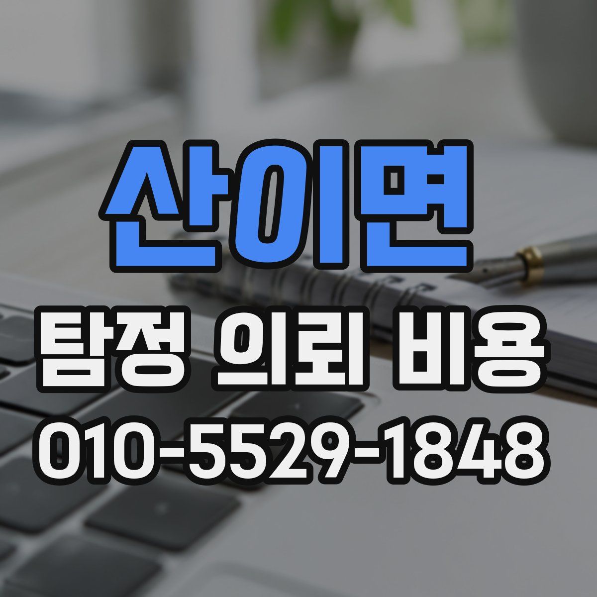 산이면 탐정 의뢰 비용