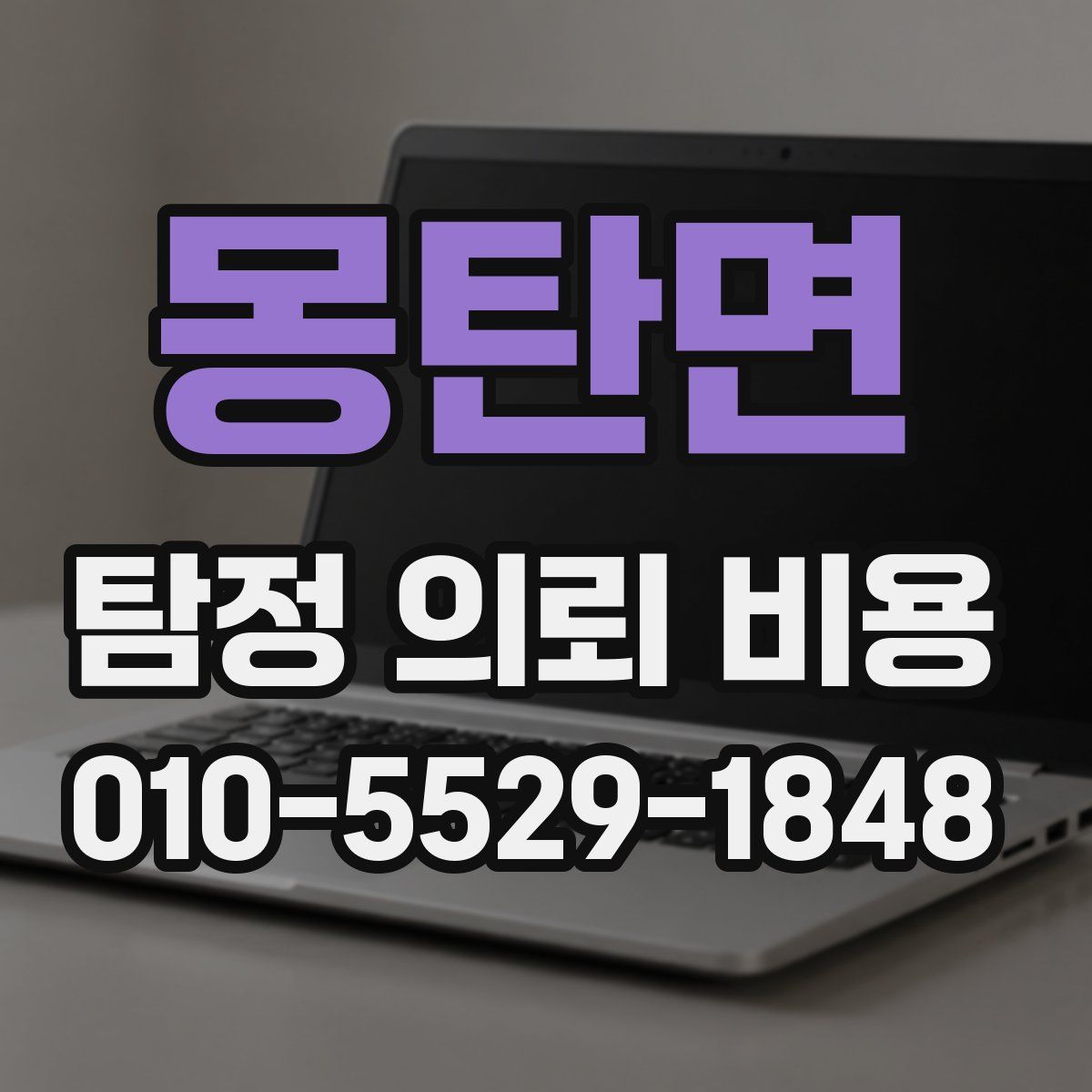 몽탄면 탐정 의뢰 비용