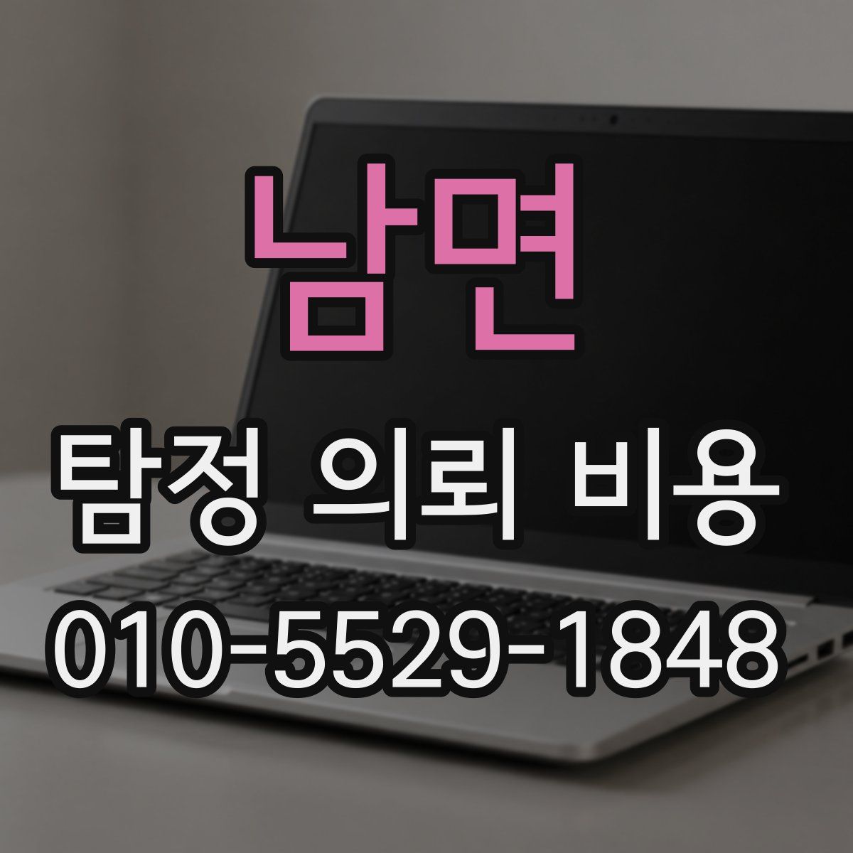 남면 탐정 의뢰 비용