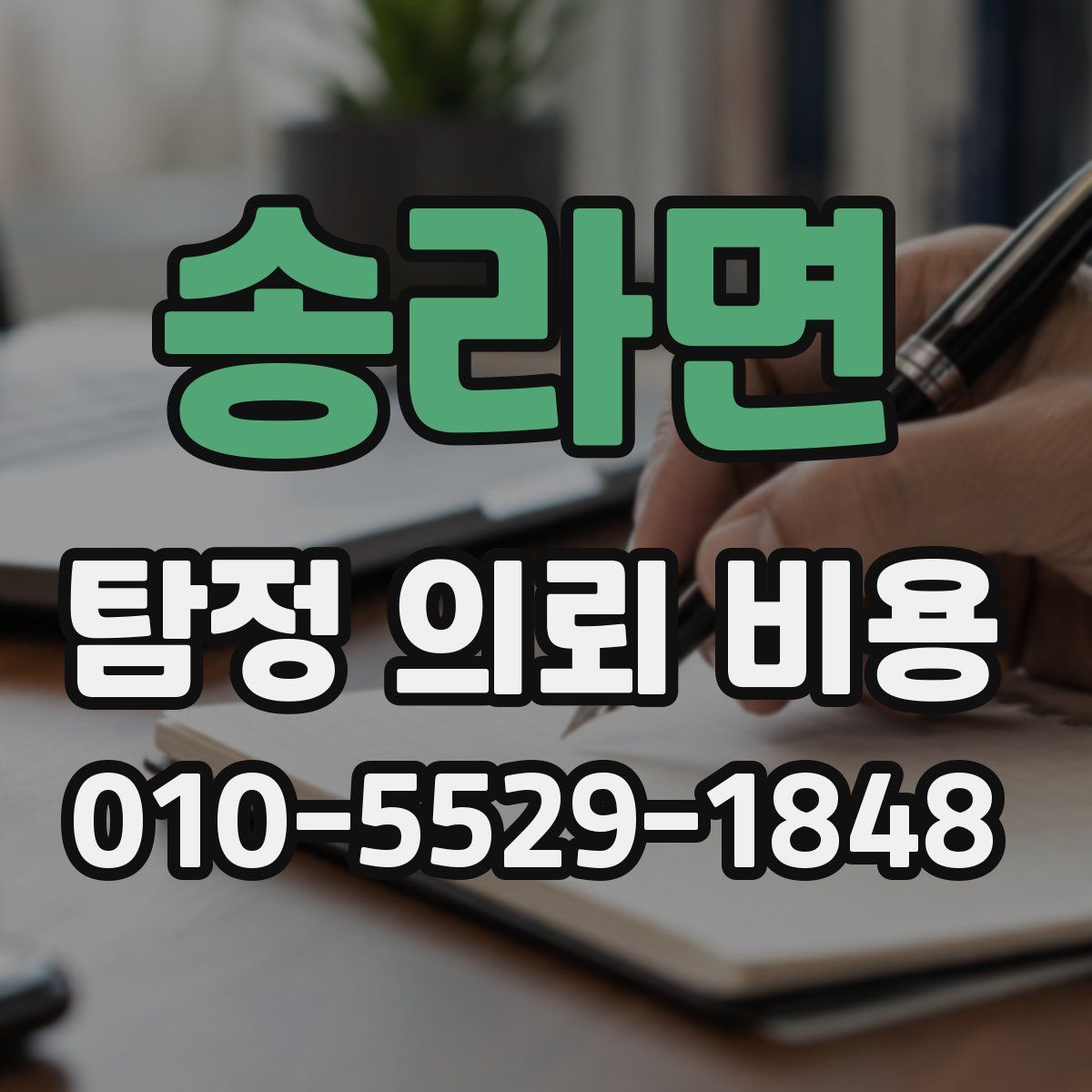 송라면 탐정 의뢰 비용