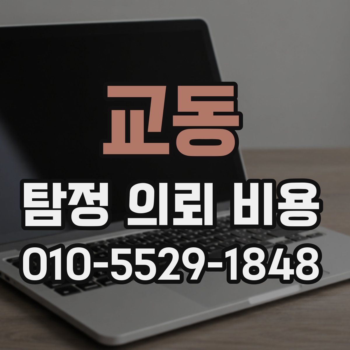 교동 탐정 의뢰 비용