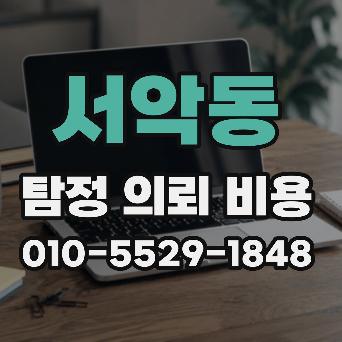 서악동 탐정 의뢰 비용