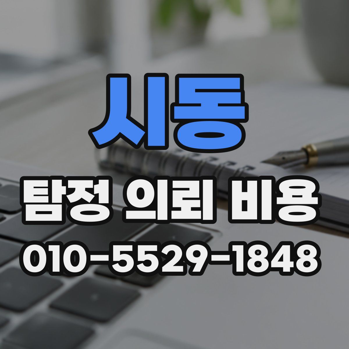 시동 탐정 의뢰 비용