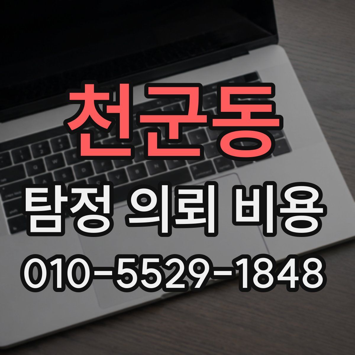 천군동 탐정 의뢰 비용