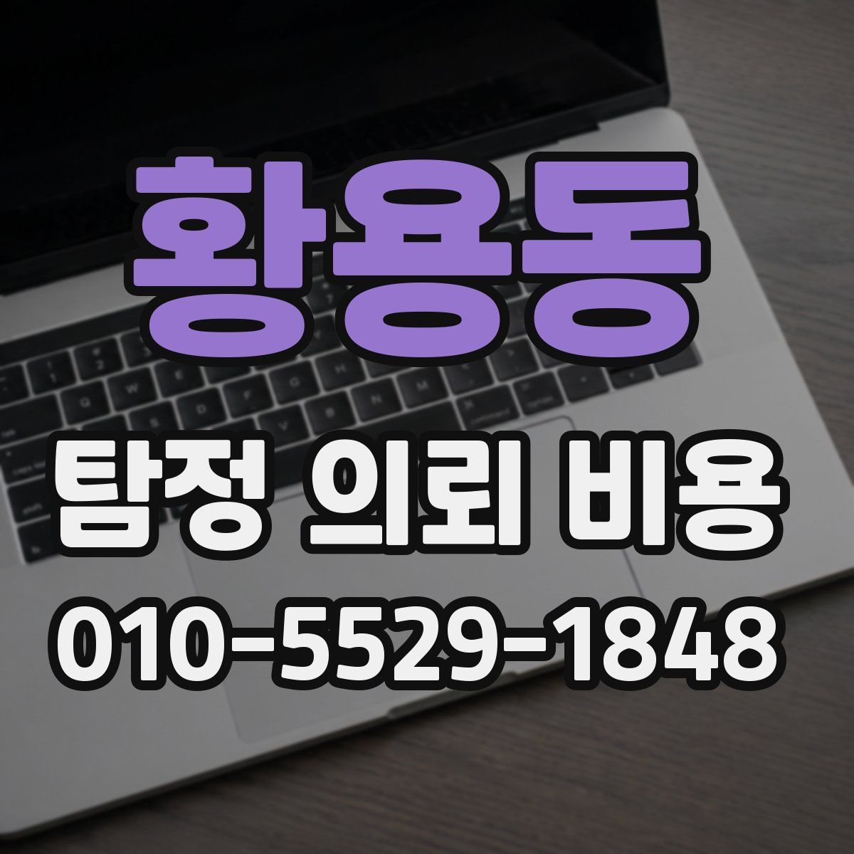 황용동 탐정 의뢰 비용