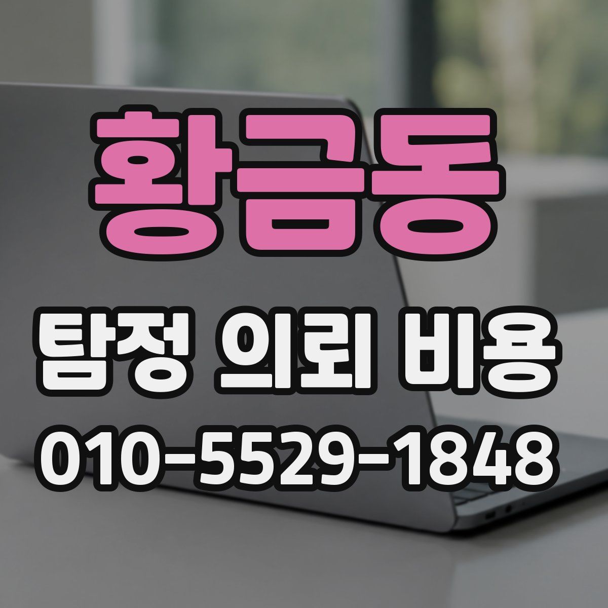 황금동 탐정 의뢰 비용