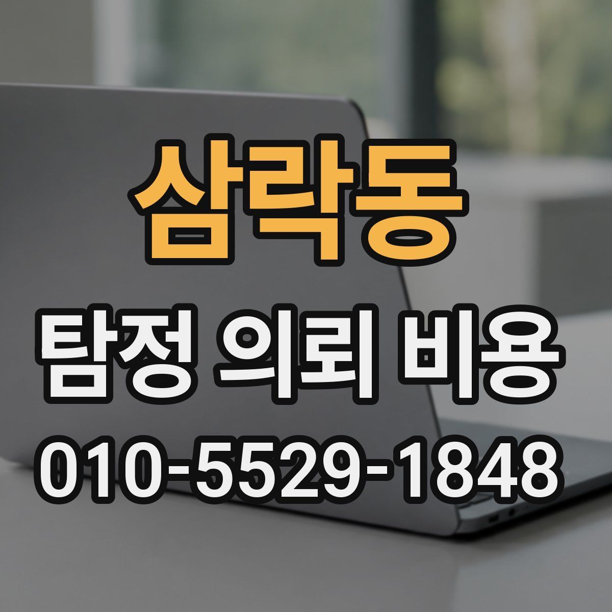 삼락동 탐정 의뢰 비용