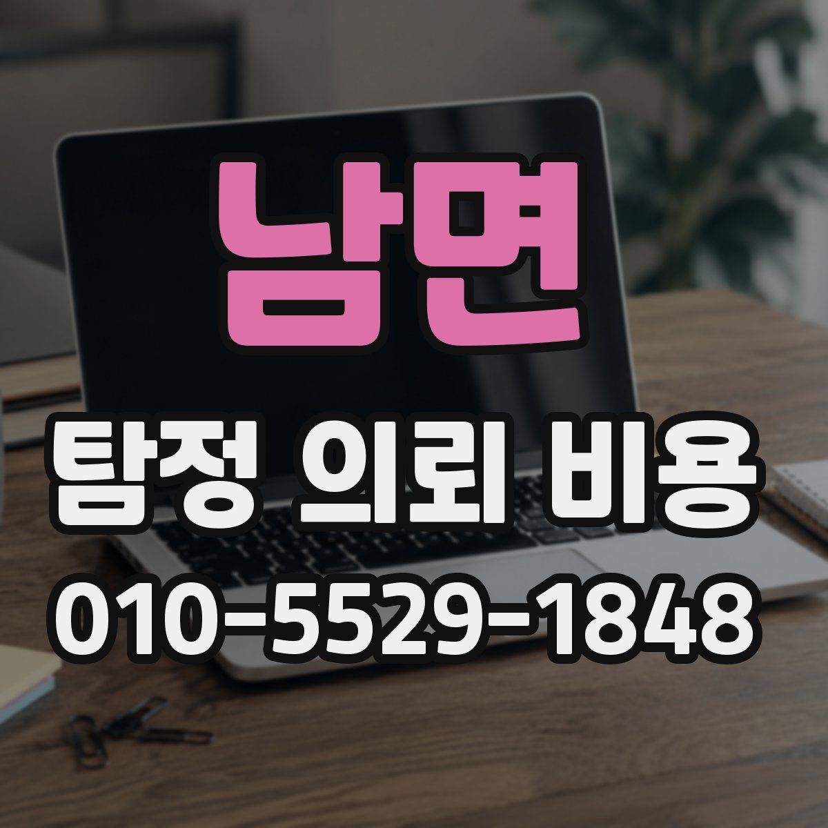 남면 탐정 의뢰 비용