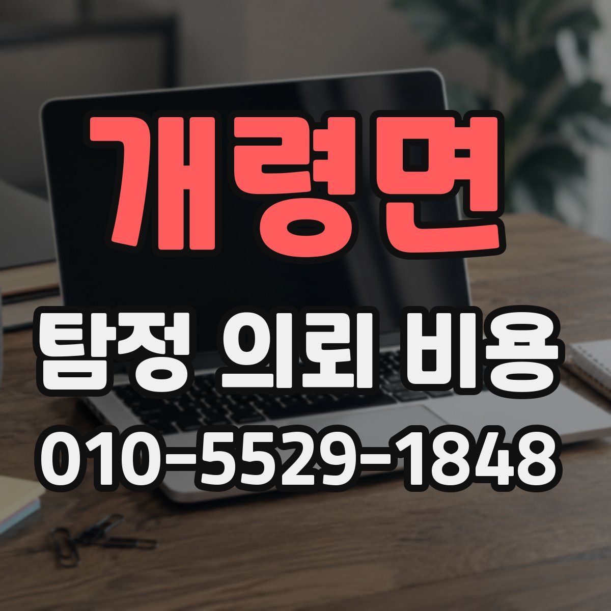 개령면 탐정 의뢰 비용