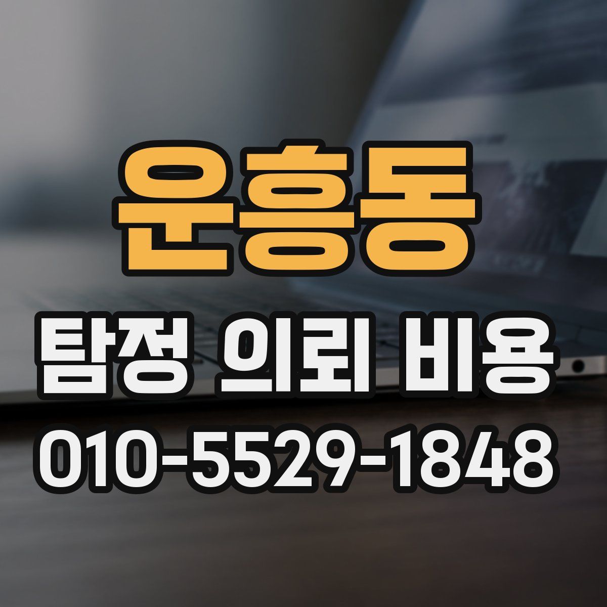 운흥동 탐정 의뢰 비용