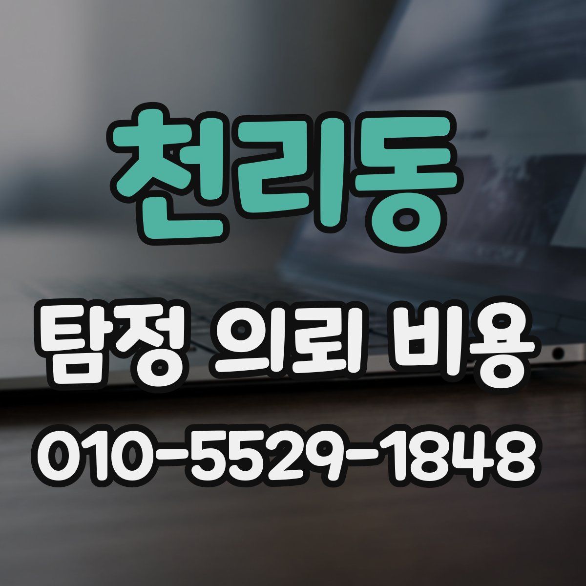 천리동 탐정 의뢰 비용