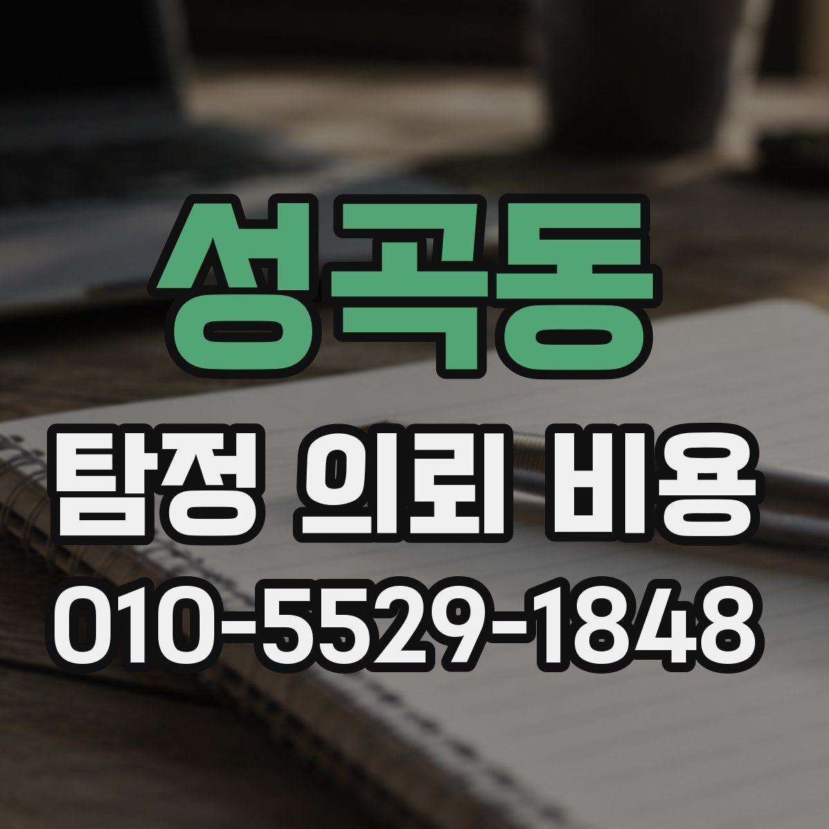 성곡동 탐정 의뢰 비용